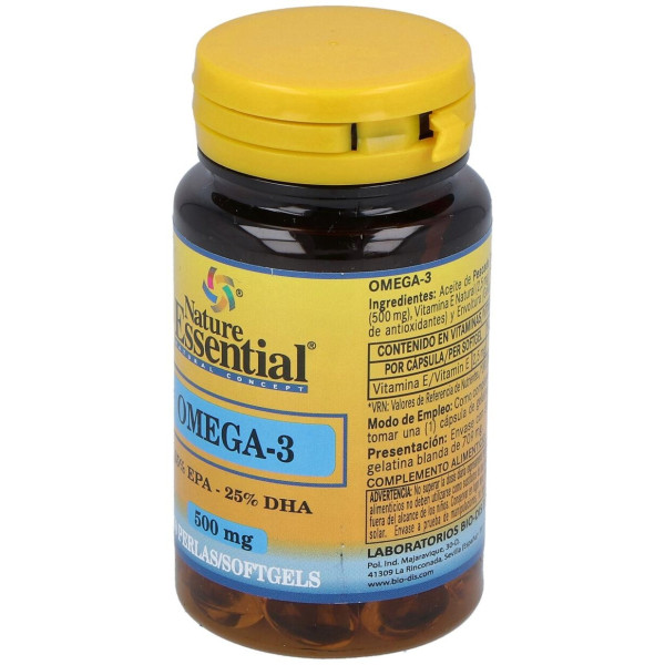 Nature Essential Omega-3 35%-25% 500 Mg 50 Perlas