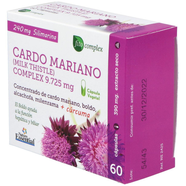 Nature Essential Cardo Marianocomplex 9.725Mg 60Caps
