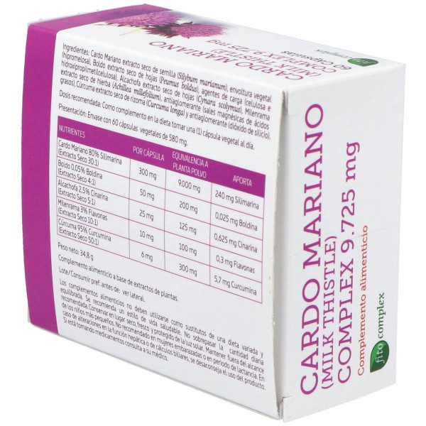 Nature Essential Cardo Marianocomplex 9.725Mg 60Caps