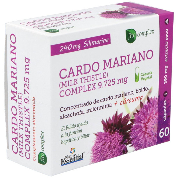 Nature Essential Cardo Marianocomplex 9.725Mg 60Caps