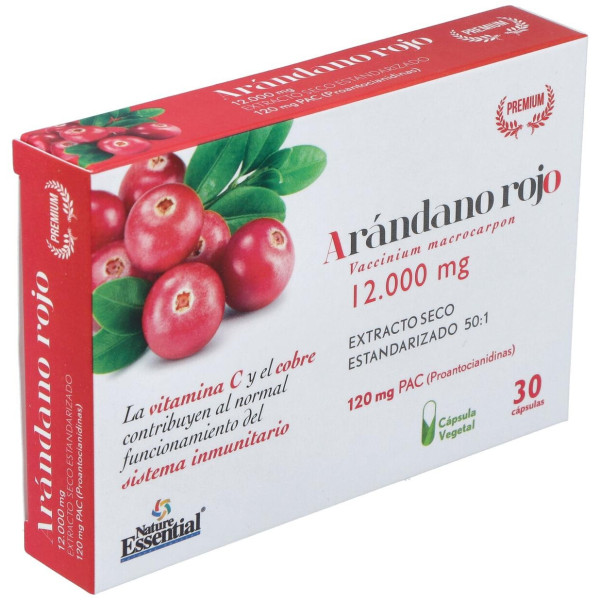 Arandano Rojo (Ext Seco 120 Proantocianidas) 30Cap