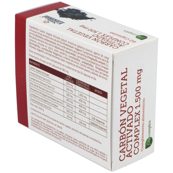 Carbon Vegetal Activo Complex 60Cap.