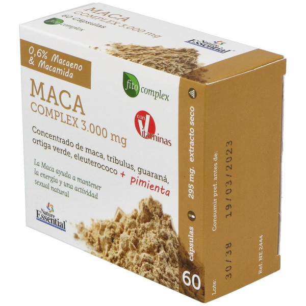 Nature Essential Maca Complex 3000Mg 60Caps