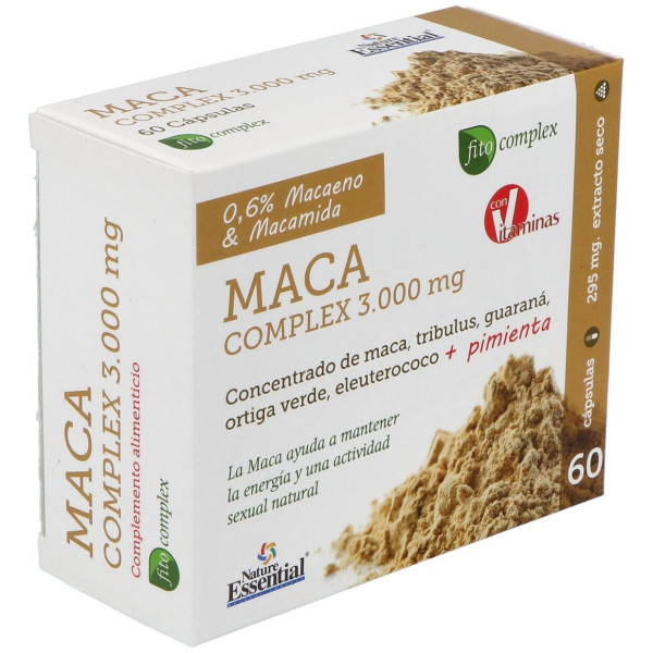 Nature Essential Maca Complex 3000Mg 60Caps