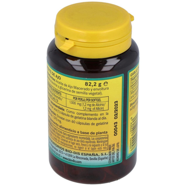 Nature Essential Garlic Oil 60 Perlas