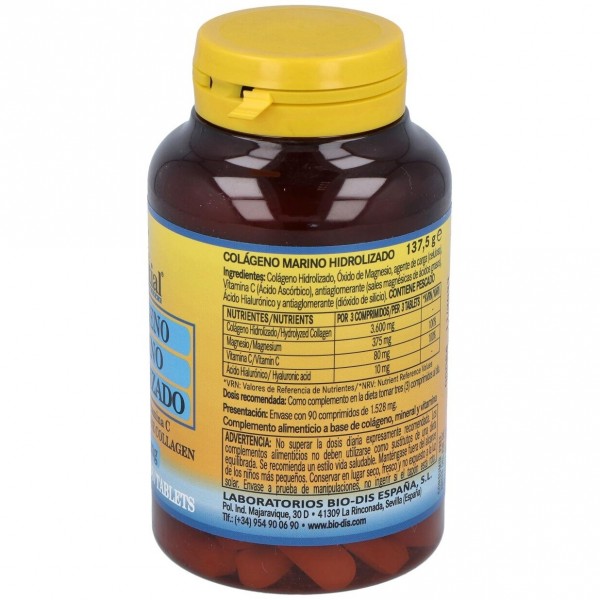 Nature Essential Colágeno Marino Hidrolizado 1200Mg 90 Comprimidos