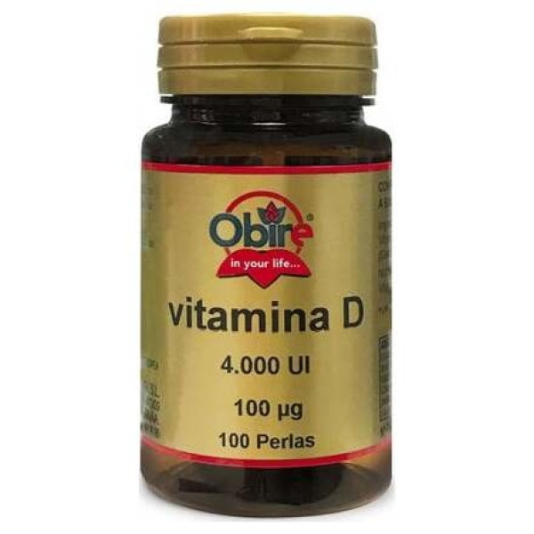 Nature Essential Vitamina D3 100 Mcg 4000Ui 60 Perlas