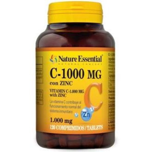 Nature Essential Vitamina C 1000Mg + Zinc 120Comp