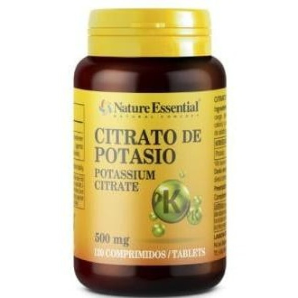 Nature Essential Citrato De Potasio 500Mg 120Comp