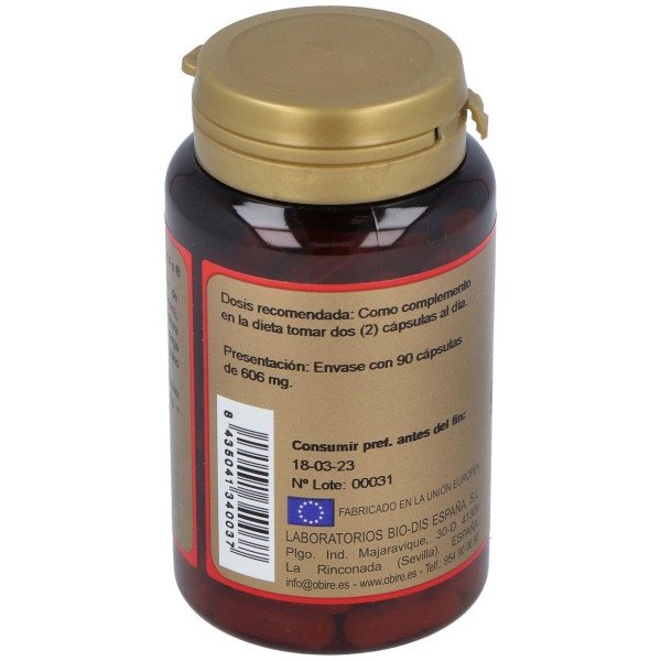 Obire Ginseng Rojo 500Mg 90Caps