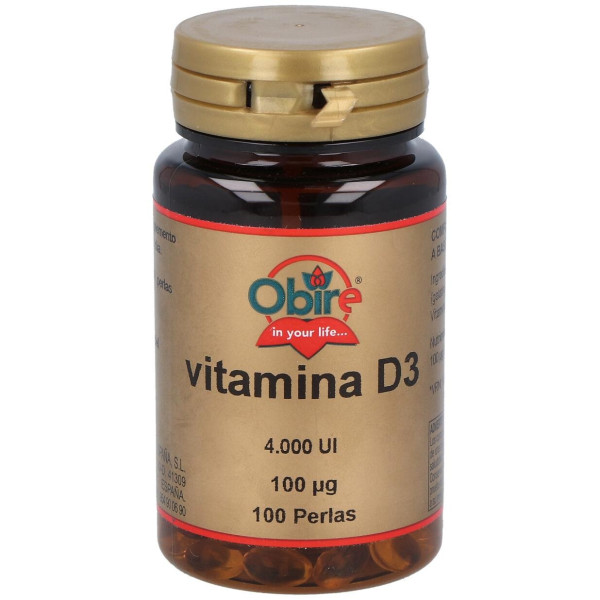 Obire Vitamina D3 4000Ui 100Caps