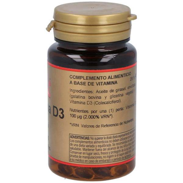 Obire Vitamina D3 4000Ui 100Caps