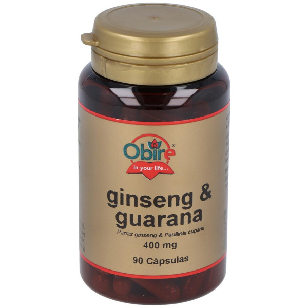 Obire Ginseng Y Guaraná 90Cáps