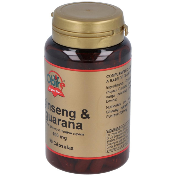 Obire Ginseng Y Guaraná 90Cáps