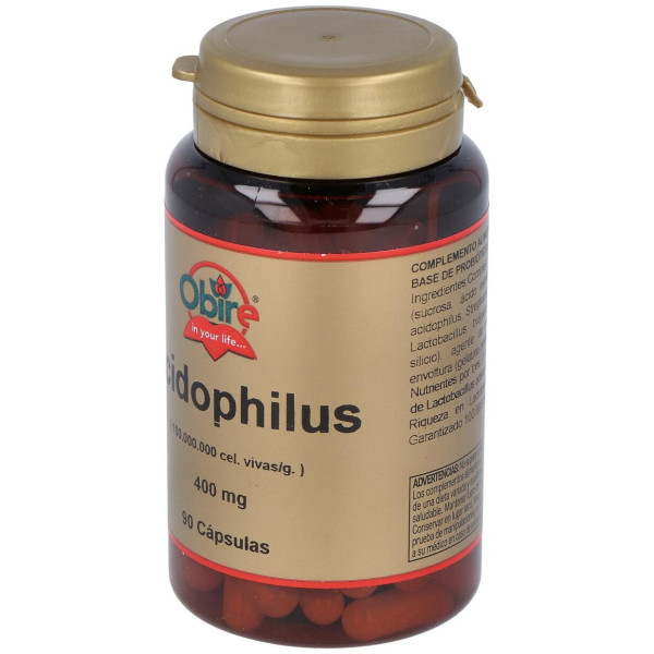 Obire Acidophilus 400Mg 90Caps