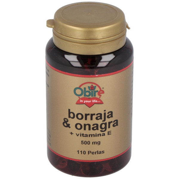 Obire Borraja Y Onagra + Vitamina E 500Mg 110Caps
