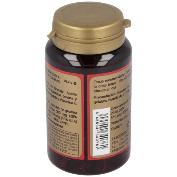 Obire Borraja Y Onagra + Vitamina E 500Mg 110Caps