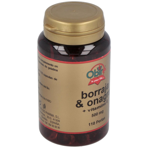 Obire Borraja Y Onagra + Vitamina E 500Mg 110Caps