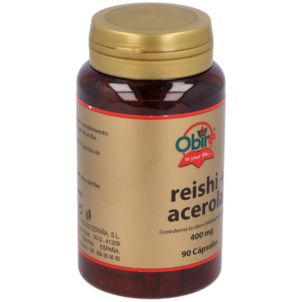 Obire Reishi Micelio Y Acerola 90Caps