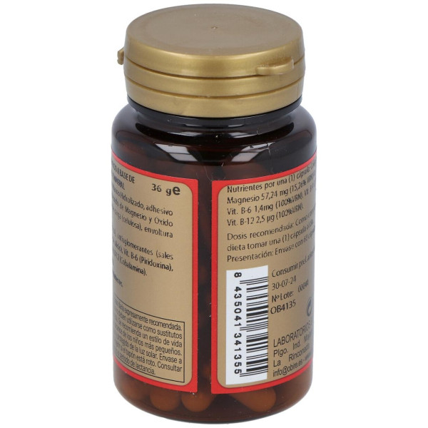 Obire Colágeno Marino Hidrolizado + Magnesio 60Cáps