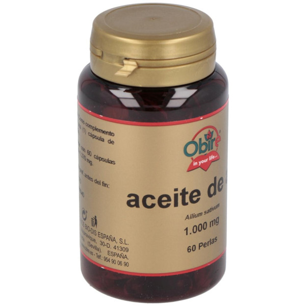 Garlic Oil (Ajo) 60Perlas