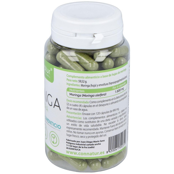 Connatur Moringa Oleifera Bio 120Caps