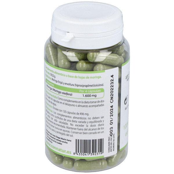 Connatur Moringa Oleifera Bio 120Caps