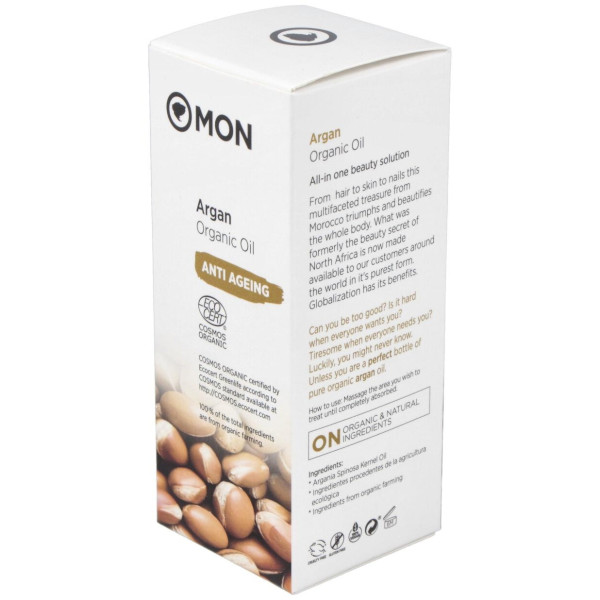 Aceite De Argan Eco 100% Puro 60Ml.