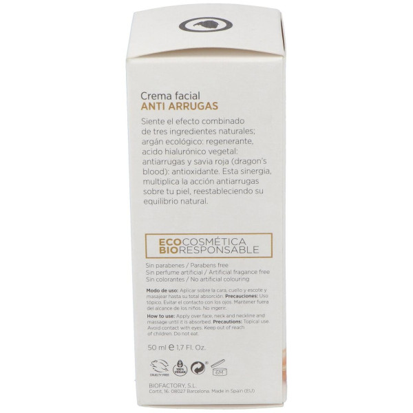 Crema De Argan Antiarrugas 50Ml.