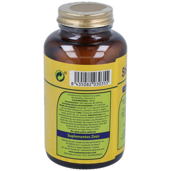 Shiitake-Ze 400Mg. 180Cap.