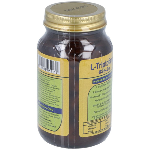 Zeus L-Triptófano 60Cáps