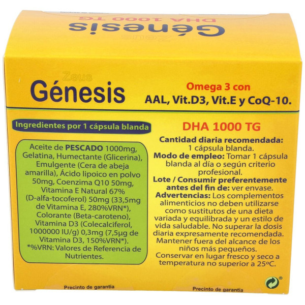 Genesis Dha Tg 1000 Omega 3 120Cap. 2