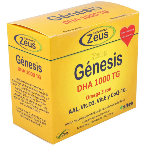 Genesis Dha Tg 1000 Omega 3 120Cap. 2