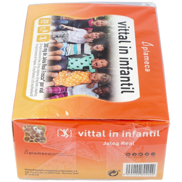 Plameca Vittal In Infantil 20 Viales