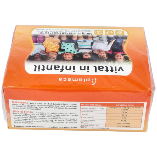 Plameca Vittal In Infantil 20 Viales