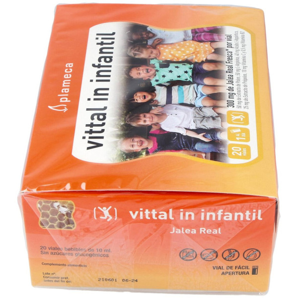 Plameca Vittal In Infantil 20 Viales