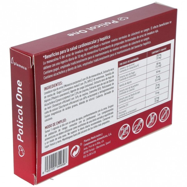 Plameca Policol One, 30 Cápsulas