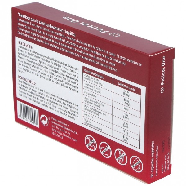 Plameca Policol One, 30 Cápsulas