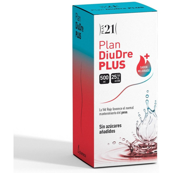 Plameca Plan Diudre Plus Complemento Alimenticio Para Mantenimiento De Peso 500Ml