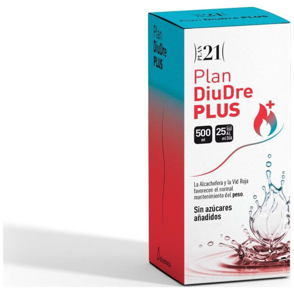 Plameca Plan Diudre Plus Complemento Alimenticio Para Mantenimiento De Peso 500Ml