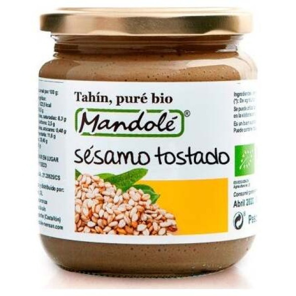 Mandole Puré De Sésamo Tostado Bio 700G