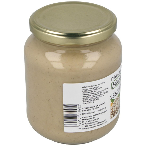 Pure De Sesamo Blanco 675Gr. Bio