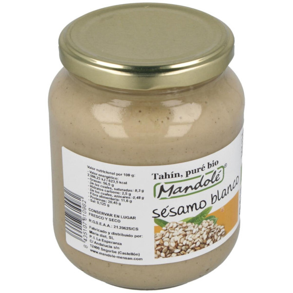 Pure De Sesamo Blanco 675Gr. Bio