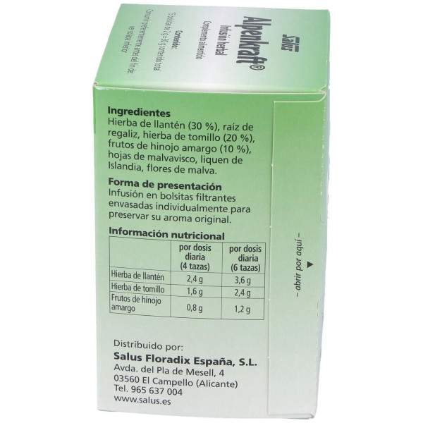 Salus Floradix Alpenkraft 15 Sobres