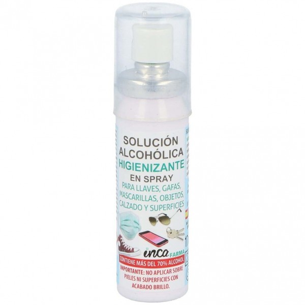 Inca Farma Solución Hidroalcohólica Higienizante Spray 17Ml