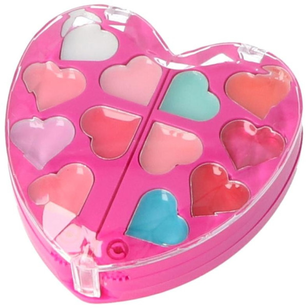 Inca Set Maquillaje En Forma De Corazón