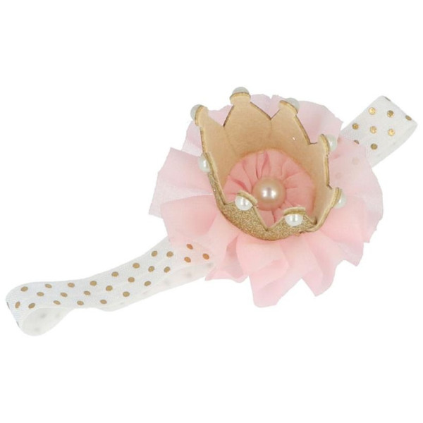 Inca Cinta Con Flor De Tela Y Corona 1Ud