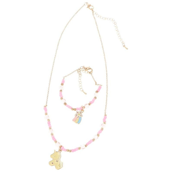 Collar Y Pulsera Bff Lote 2 Pz