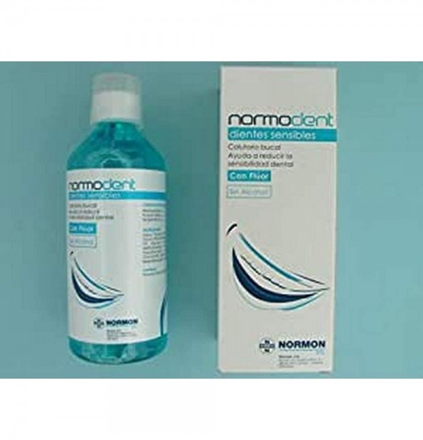 Normodent Dientes Sensibles Colutorio (1 Envase 500 Ml)