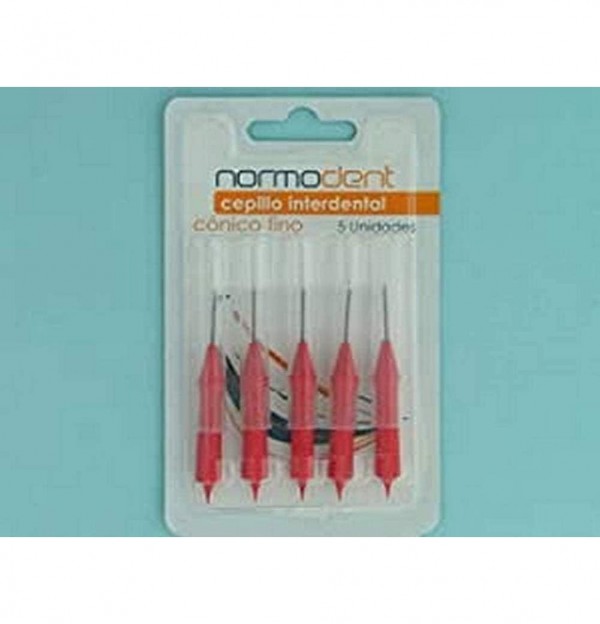 Cepillo Espacio Interdental - Normodent (Conico Fino)